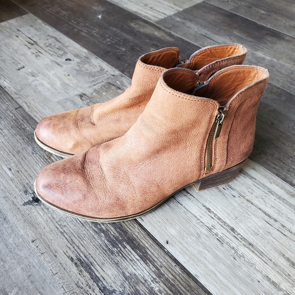 Lucky brand booties 8.5